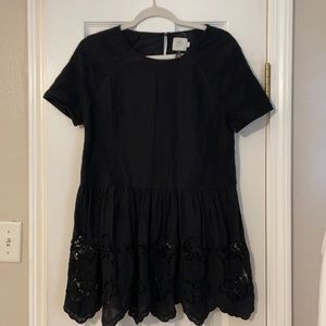 Anthro HD Paris black tunic